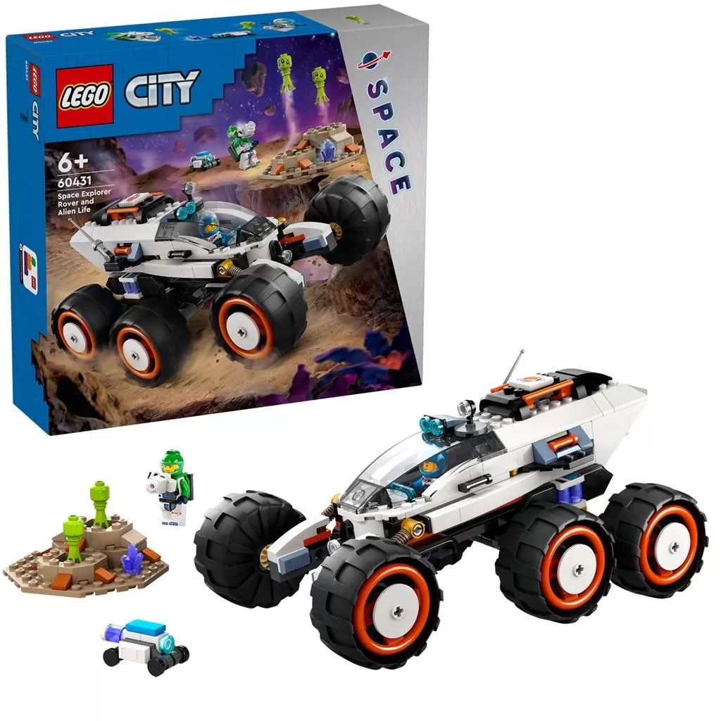 Lego city rover de explorare spatiala si viata extraterestra 60431