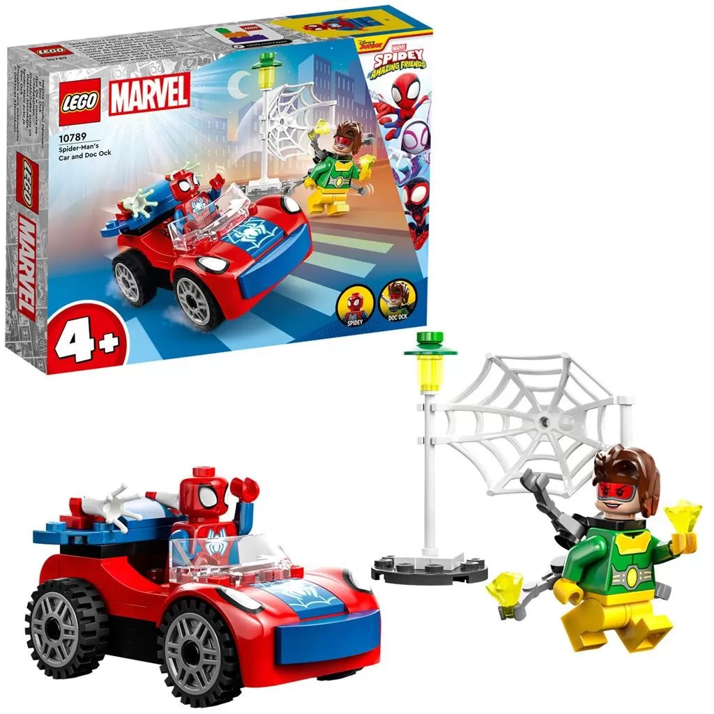 Lego Pókember és Doc Ock autója 10789