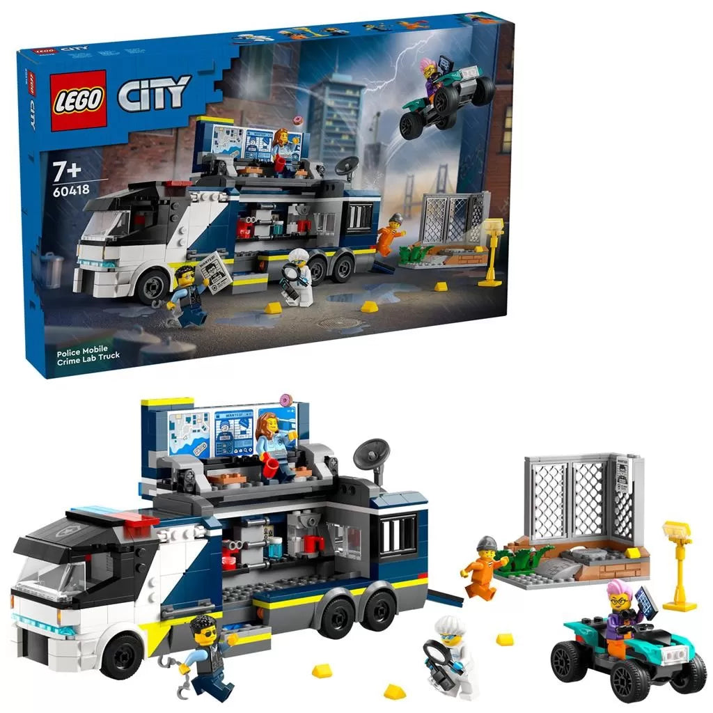 Lego City mobil forenzikus labor 60418