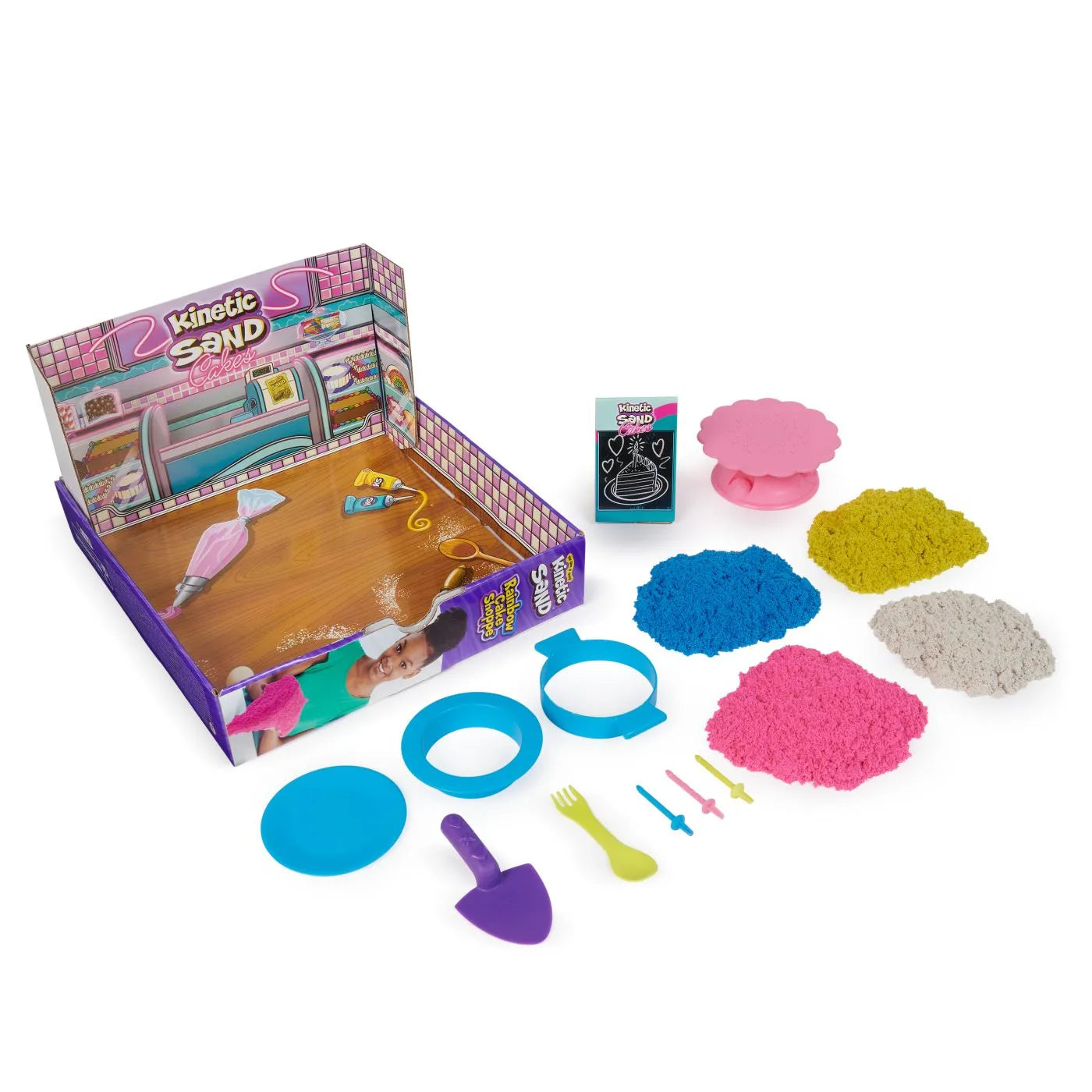 Kinetic sand set nisip cofetaria curcubeu
