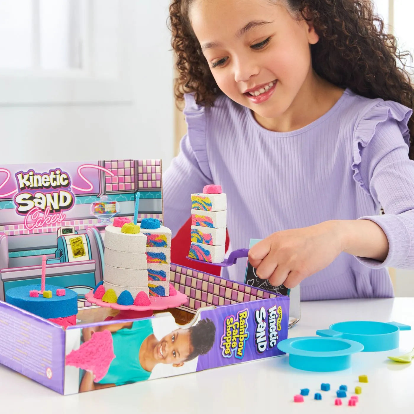 Kinetic sand set nisip cofetaria curcubeu