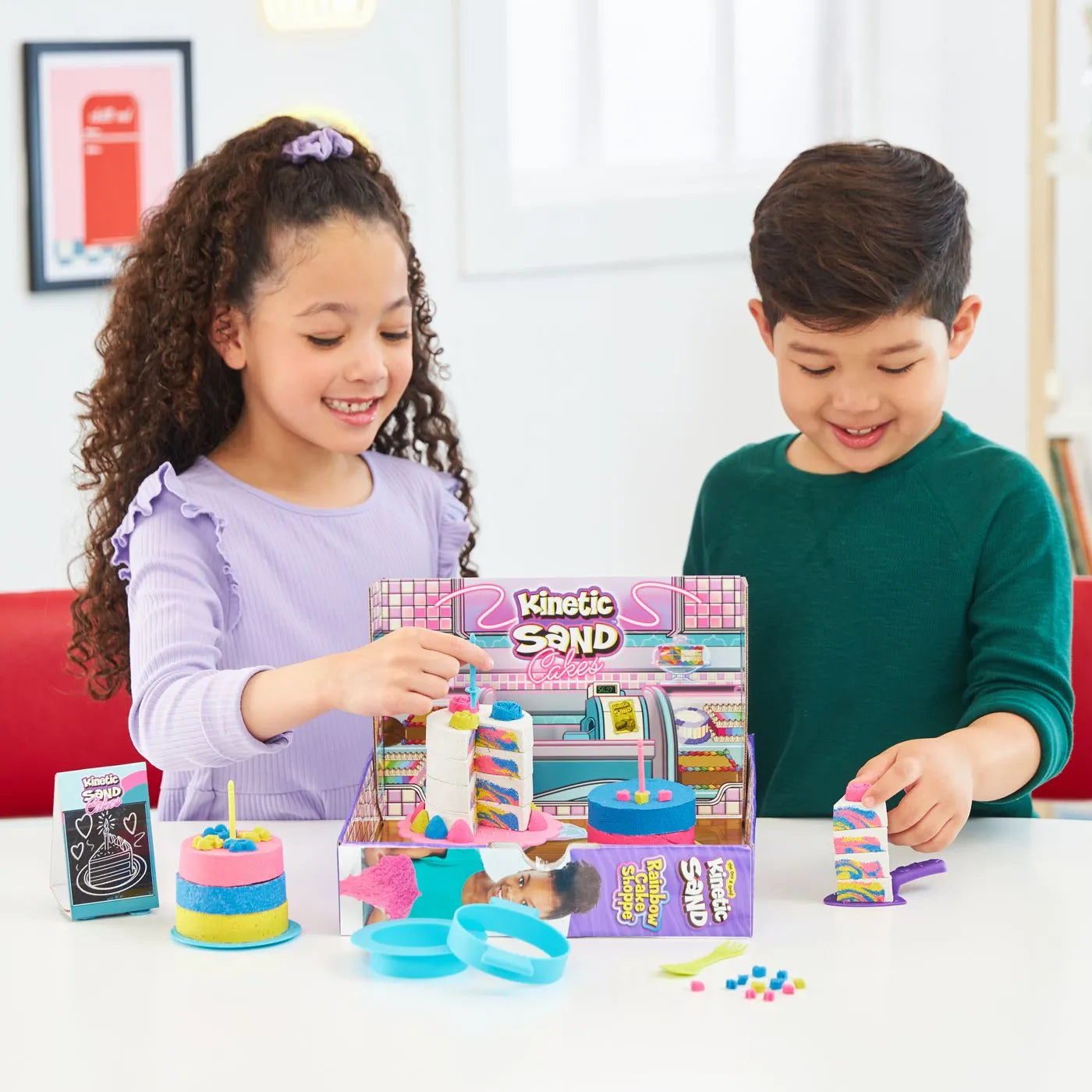 Kinetic sand set nisip cofetaria curcubeu
