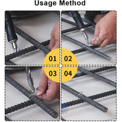 Bucle de sarma, pentru legat otel beton, 1000 buc, 1.1x140 mm