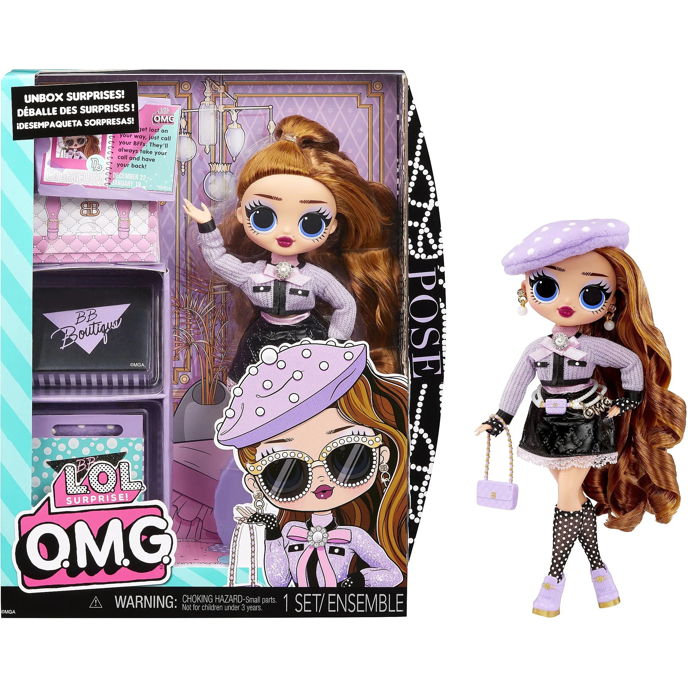 L.o.l. surprise! o.m.g. papusa fashionista pose