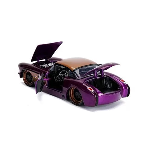 DC Comics bombázók 1957 Chevy Batgirl méretarány 1-től 24-ig