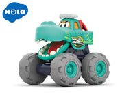 Masinuta bebe monster truck crocodilul