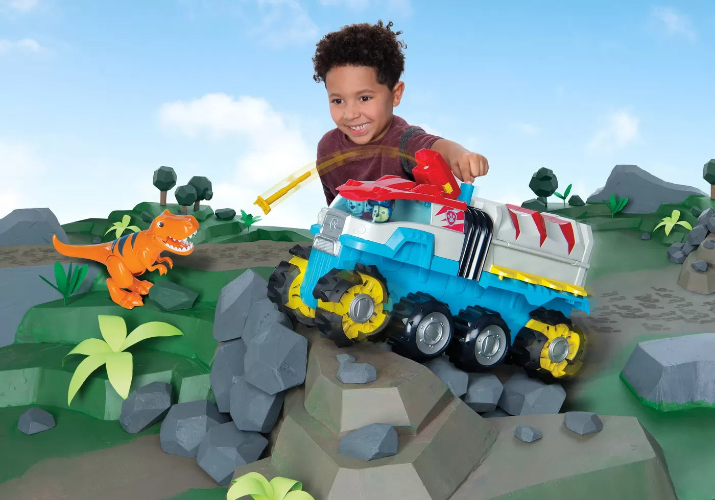 Paw Patrol Dino Patroller motoros járőrjármű