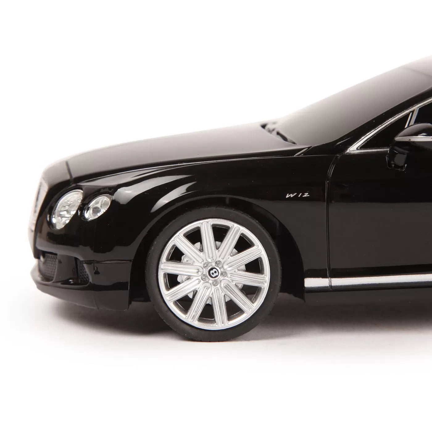 Bentley Continental GT fekete távirányítós autó 1:24 méretarány