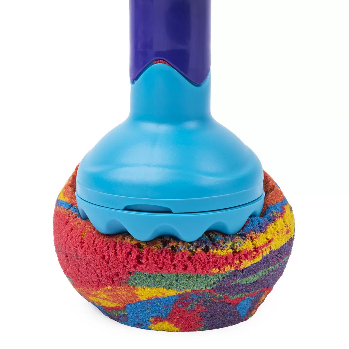 Kinetic sand set unelte de curcubeu cu accesorii