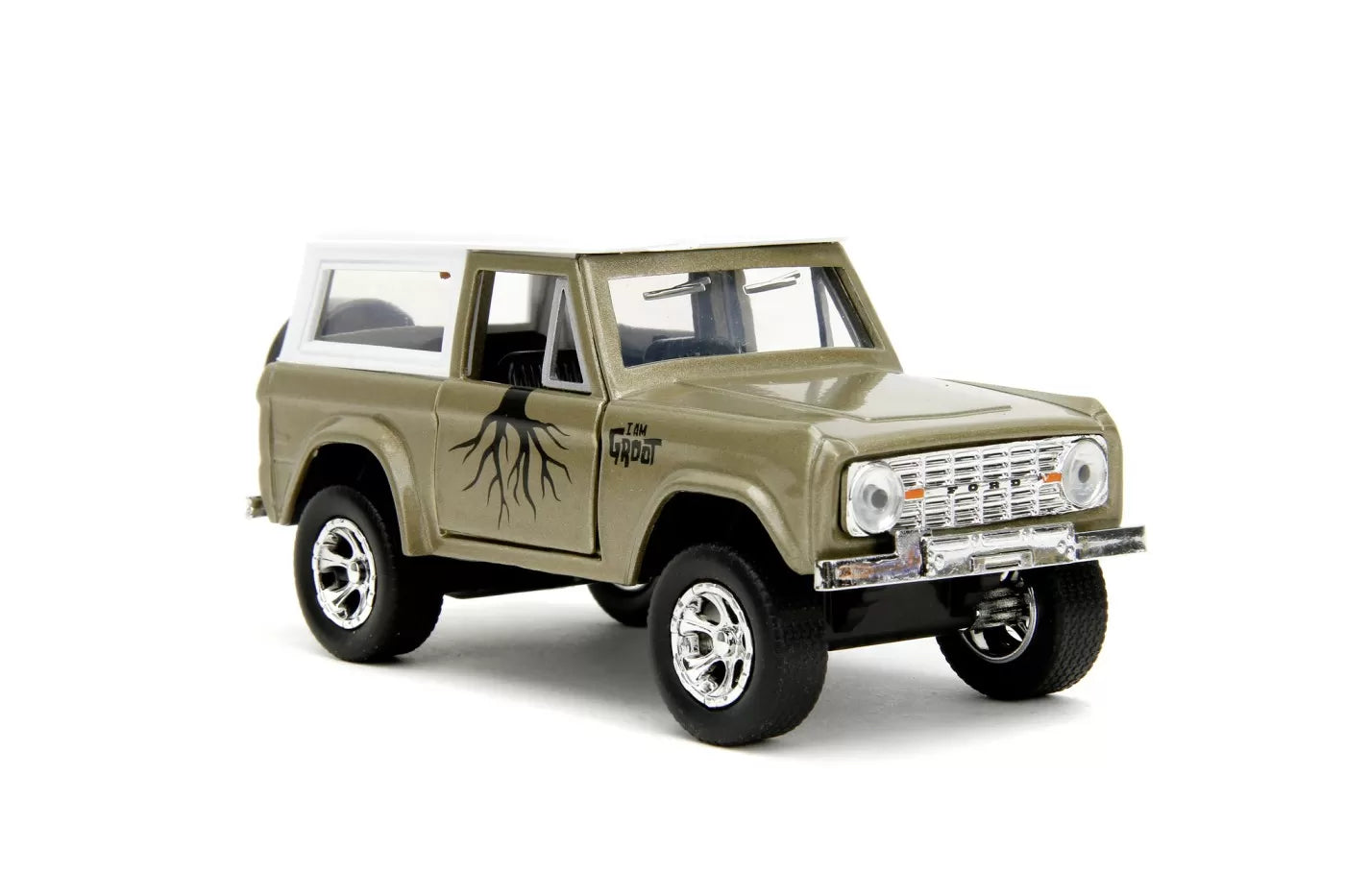 Jada Marvel Ford Bronco fém autószett és Groot figura