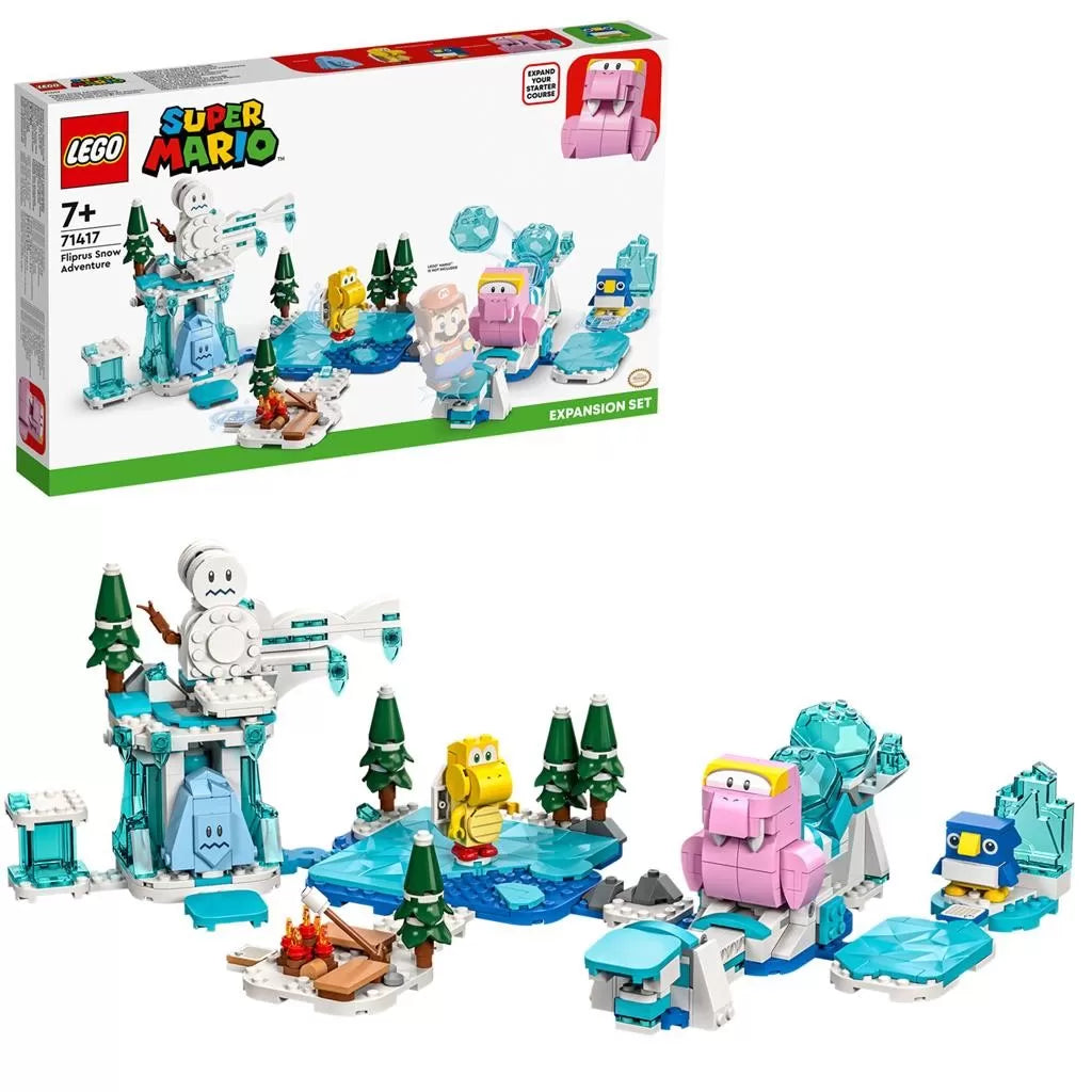 Lego Super Mario kiegészítő szett: Morsel és havas kalandja 71417