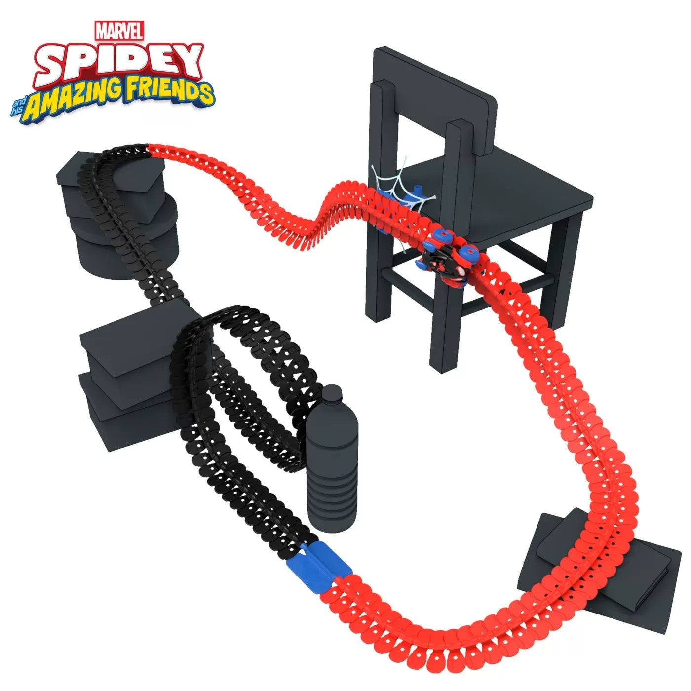 Smoby Spidey Circuit Flextreme szett Miles Morales