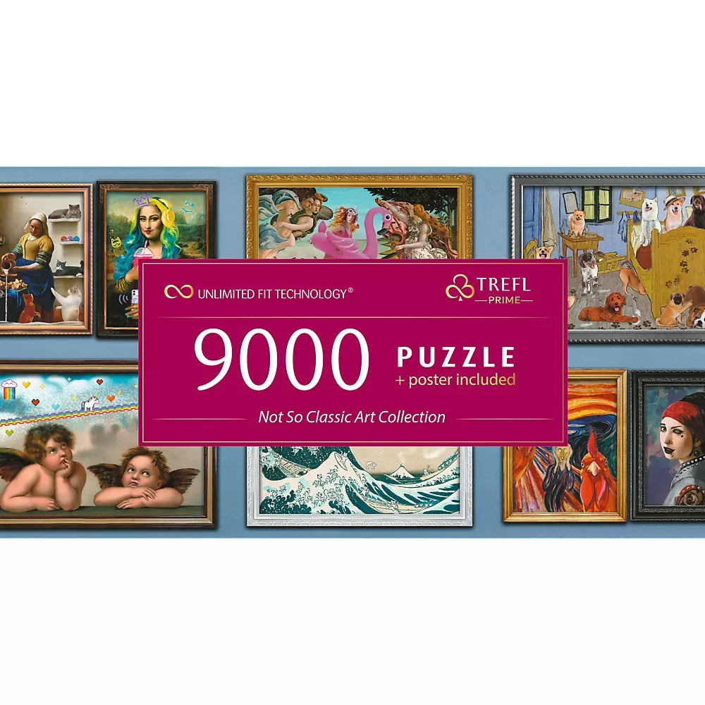 Puzzle trefl uft 9000 colectie de arta