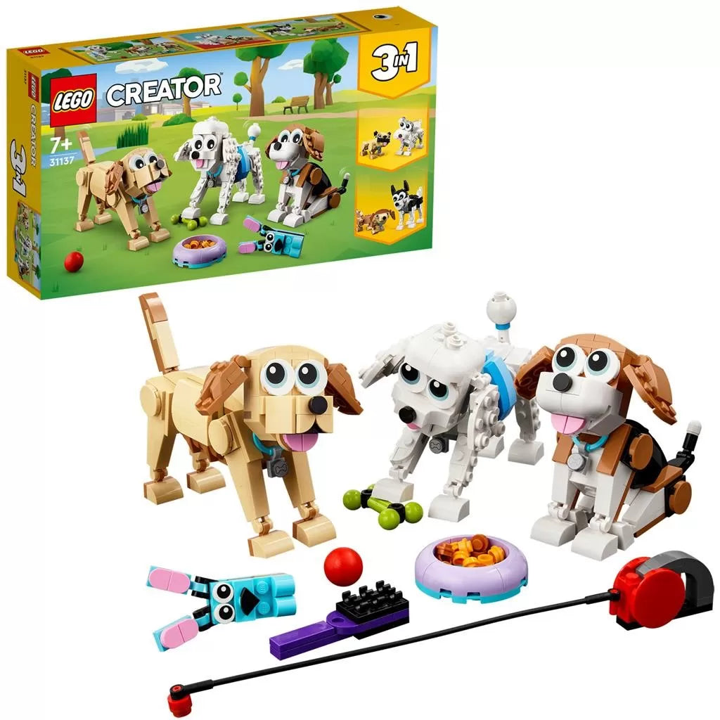Lego creator caini adorabili 31137