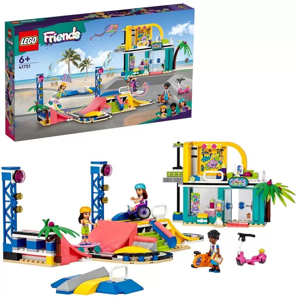 Lego Friends gördeszkapark 41751