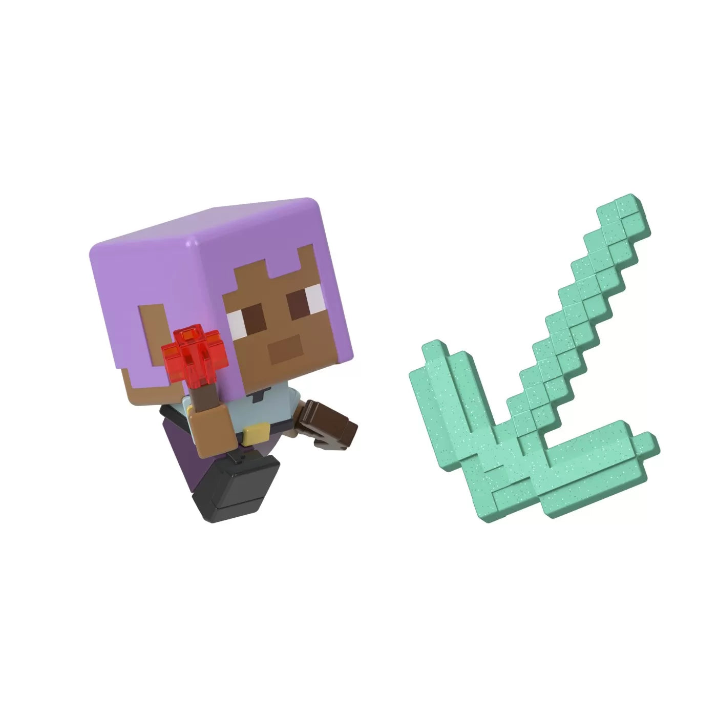 Minecraft mini módú türkiz bányafelfedező készlet