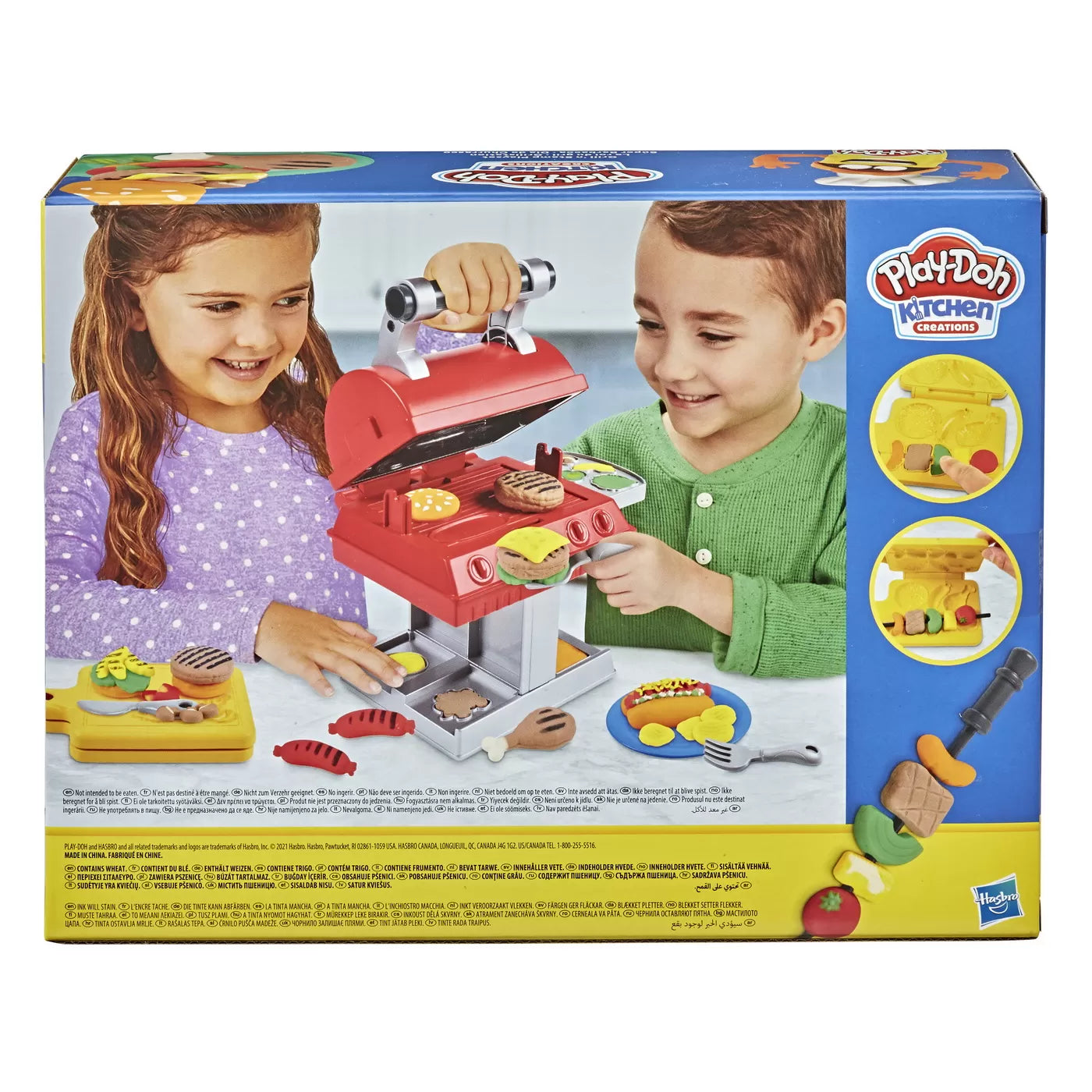 Play-Doh grillsütő készlet formákkal és pecsétekkel
