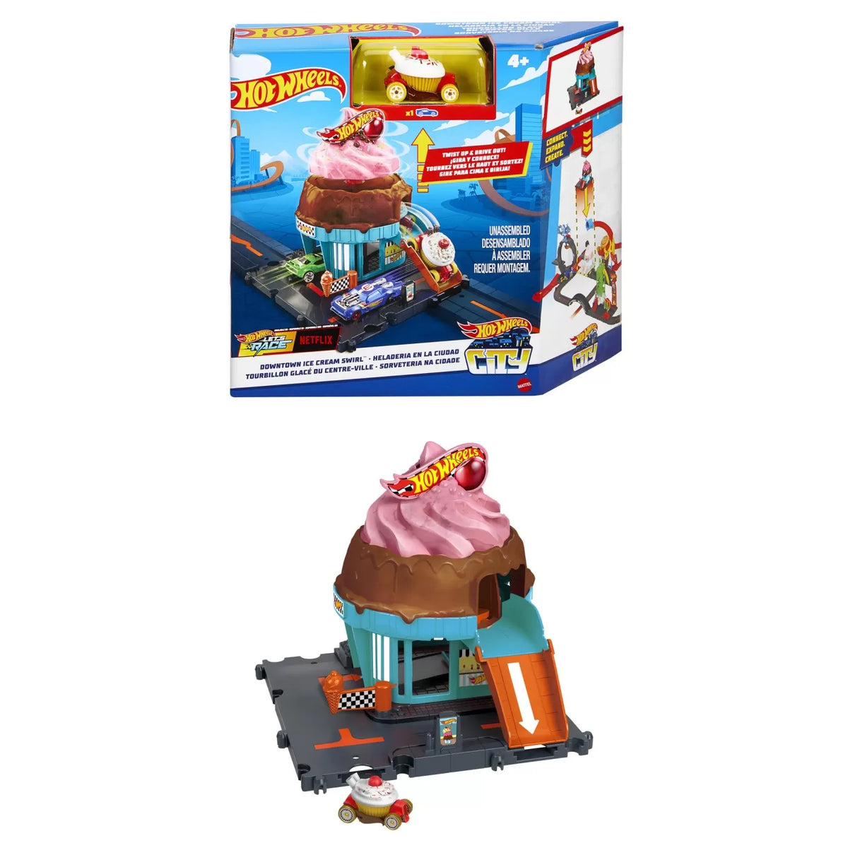 Hot wheels city gelateria