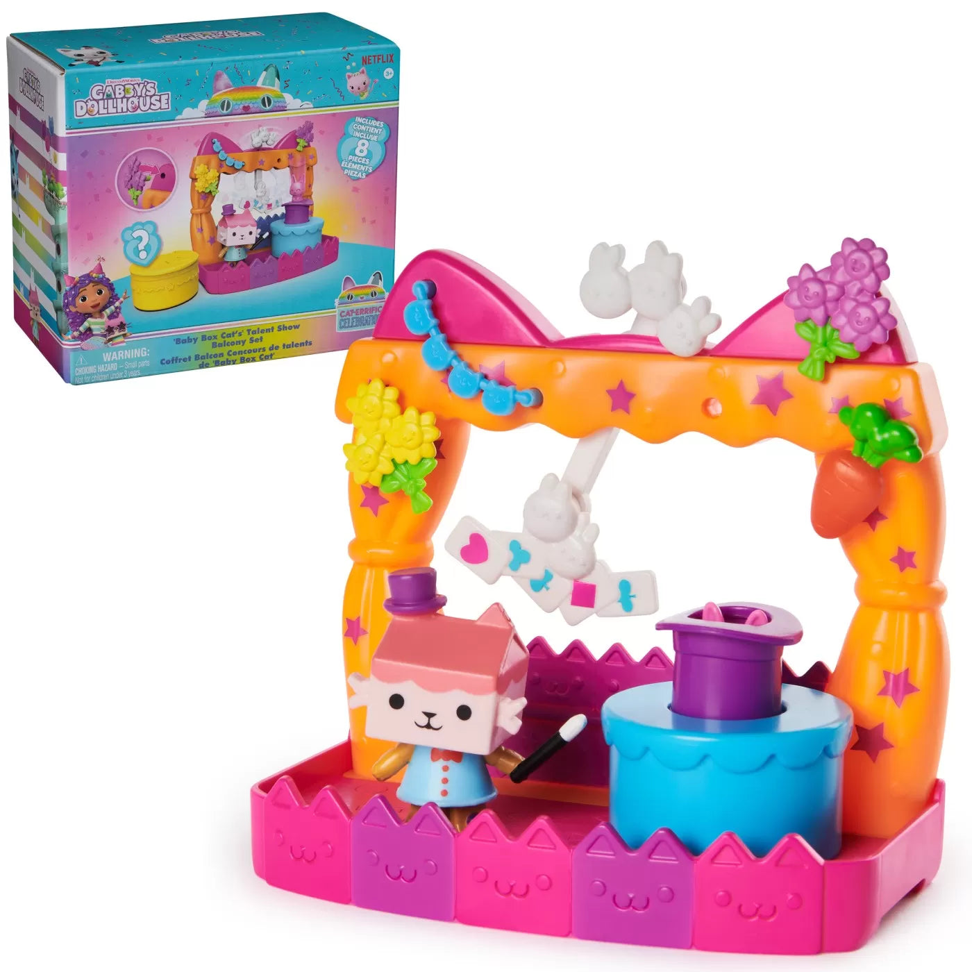 gabbys dollhouse set balcon talent show