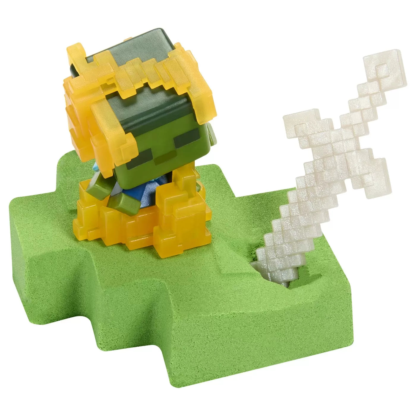 Minecraft mini módú bányászati felfedezőkészlet szürke és fehér
