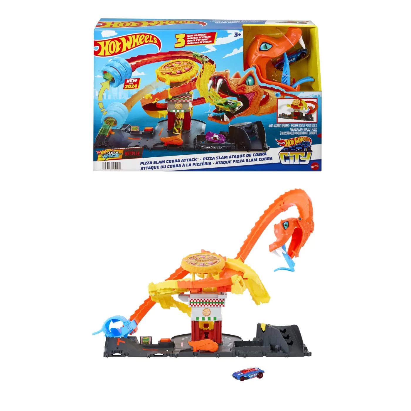 Hot Wheels City Pizzeria Kobra Attack