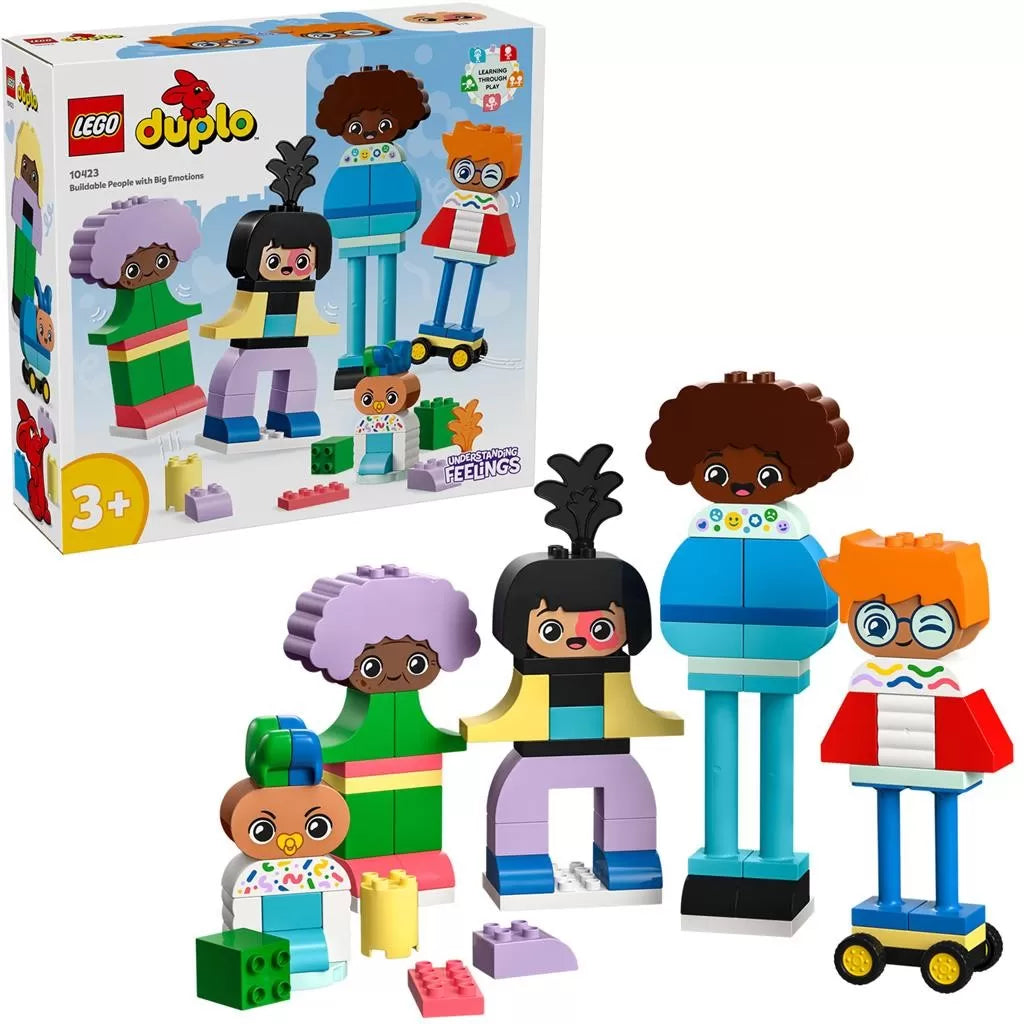 Lego Duplo 10423 - Nagy érzelmekkel teli, összerakható emberek