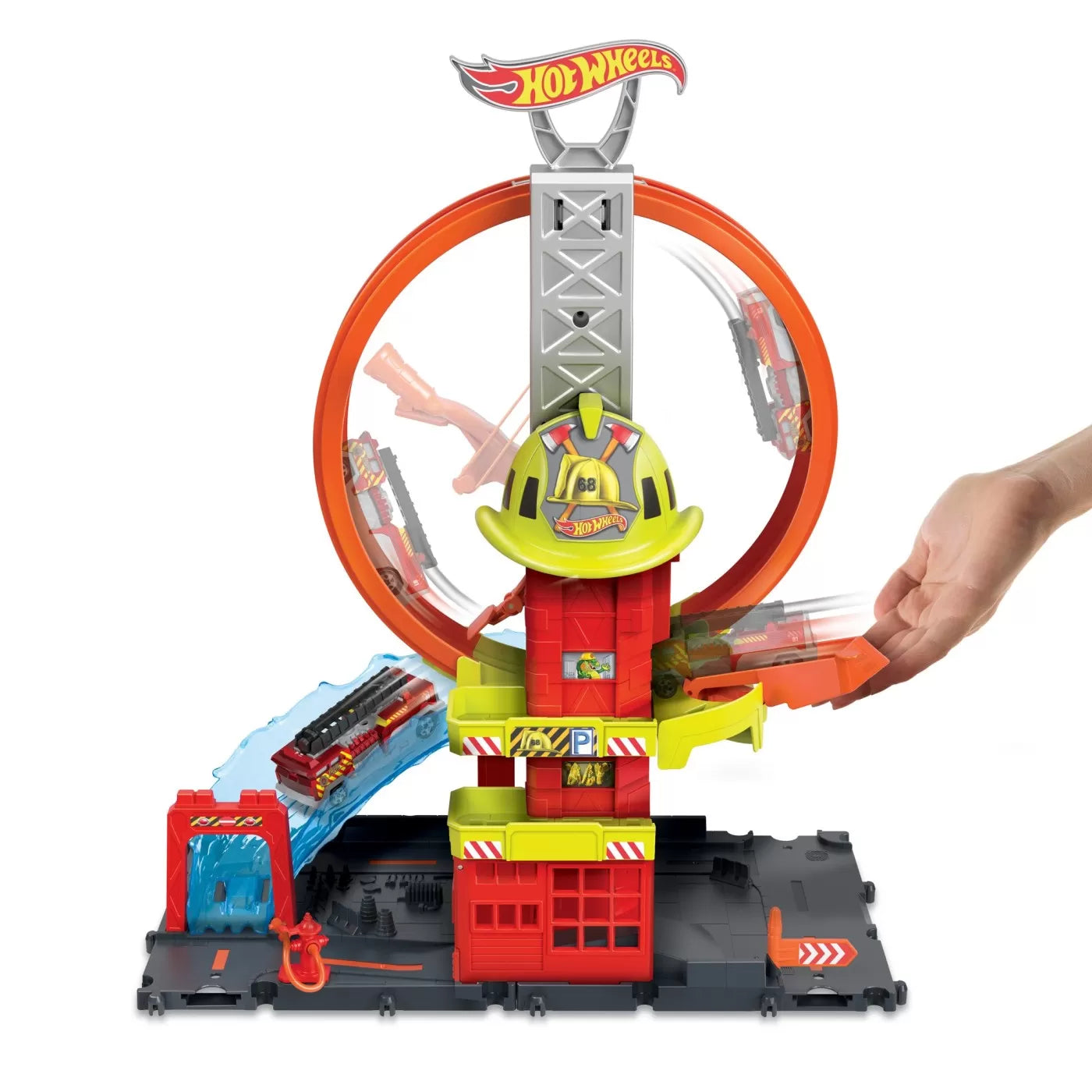 Hot Wheels Super Loop tűzoltóság