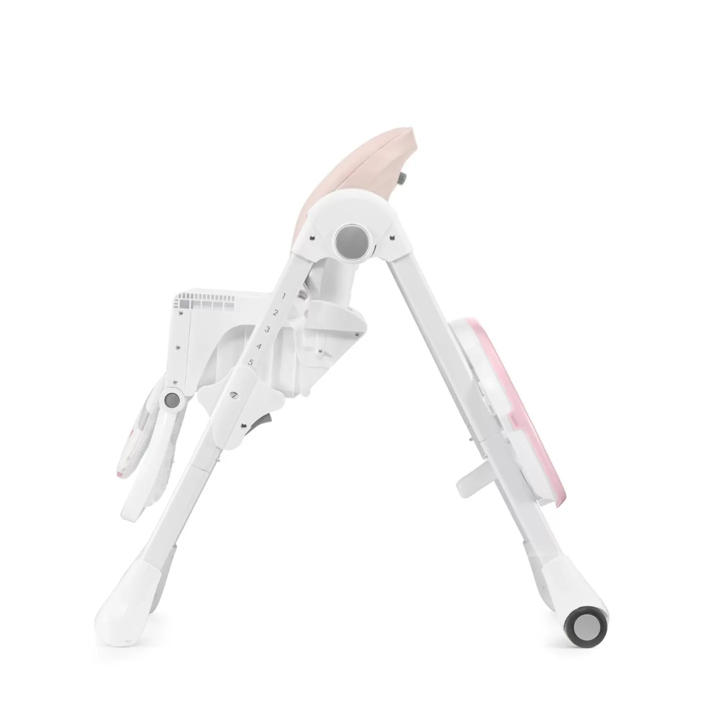 Scaun de masa kinderkraft yummy pliabil, pink