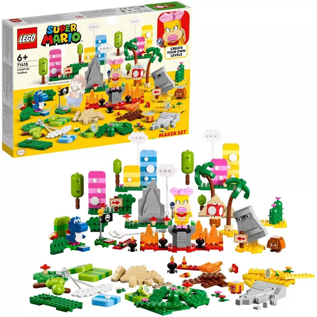 Lego Super Mario Creator Kreatív Szerszámosláda 71418