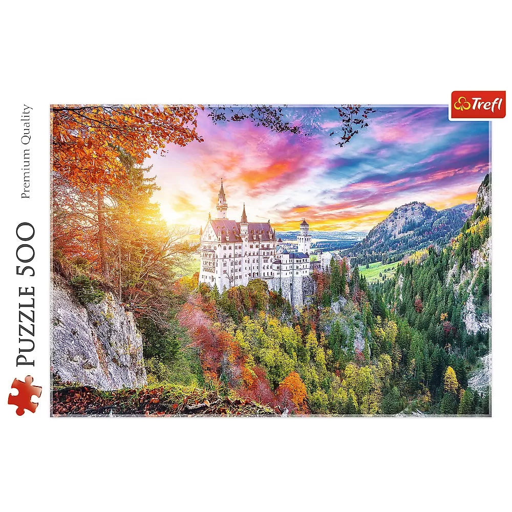 Puzzle trefl 500 Neuschwanstein kastély