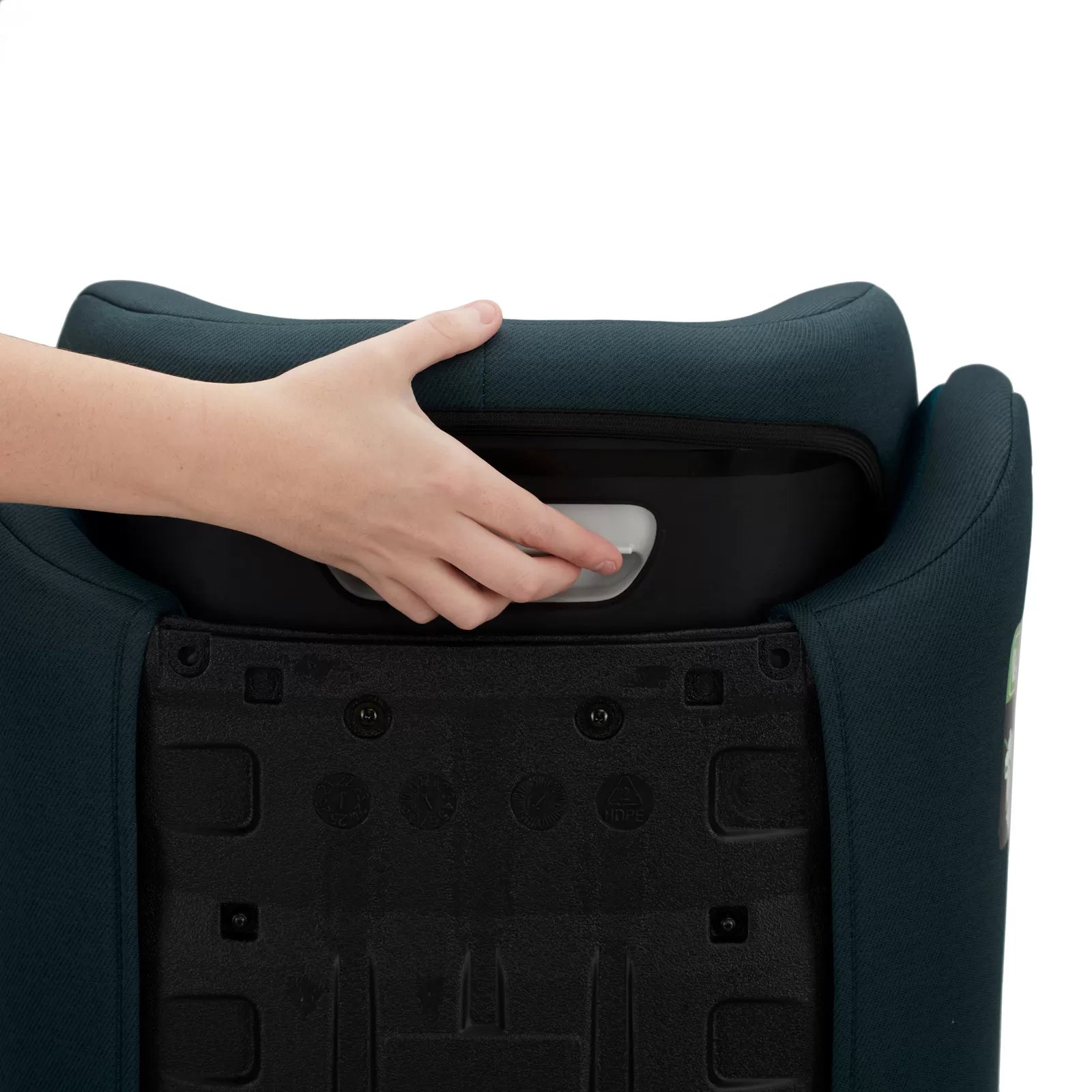 Scaun auto kinderkraft junior fix2, i-size 100-150 cm, harbor blue