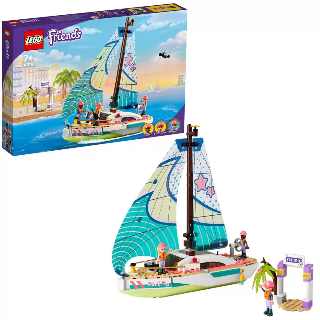 Lego friends aventura nautica a lui stephanie 41716