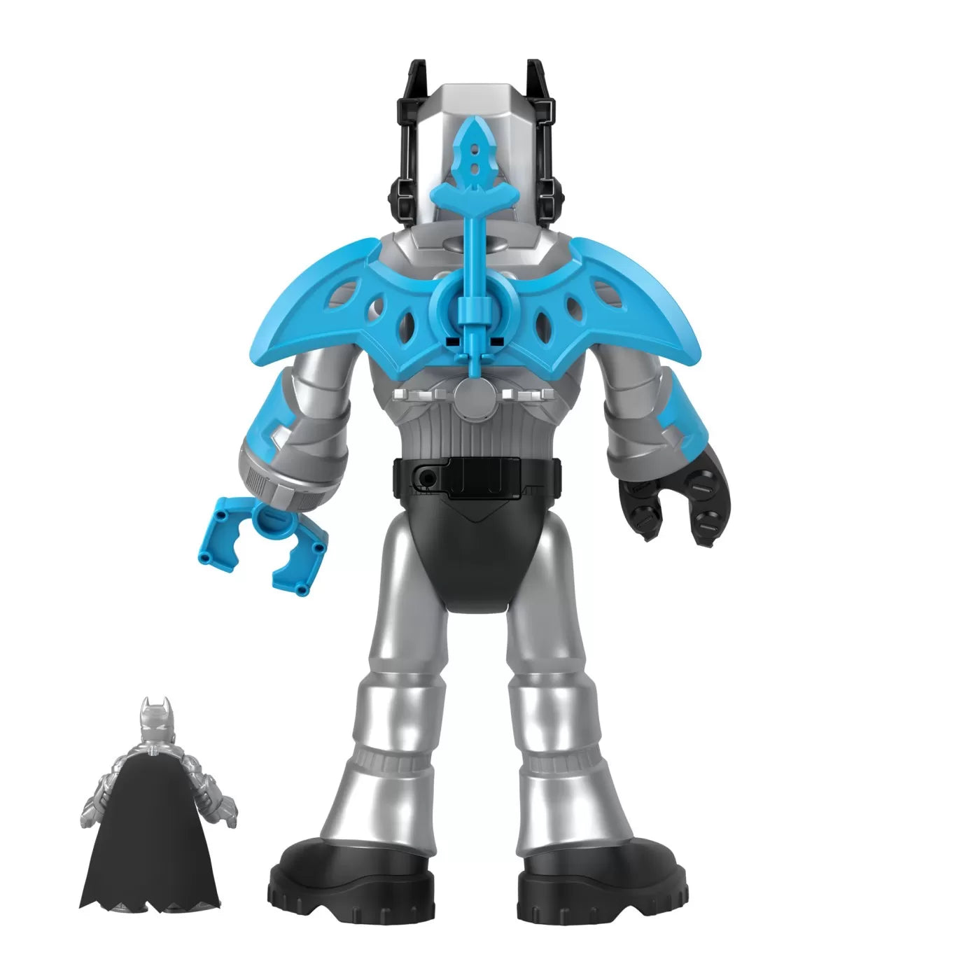 Fisher-Price Imaginext DC Super Friends robot Batman szürke öltönyben 30 cm