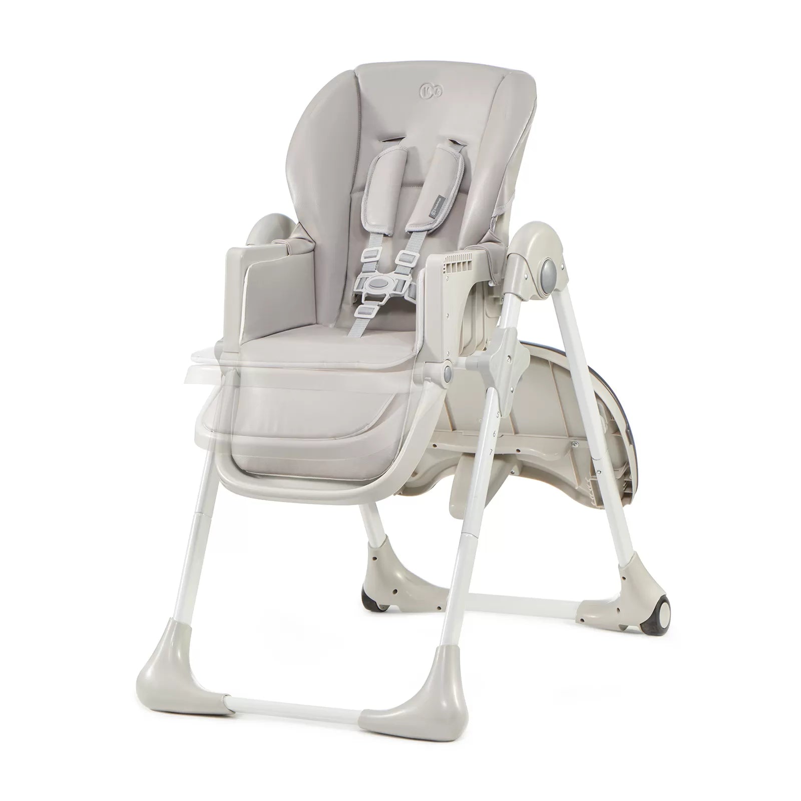 Scaun de masa kinderkraft yummy pliabil, grey