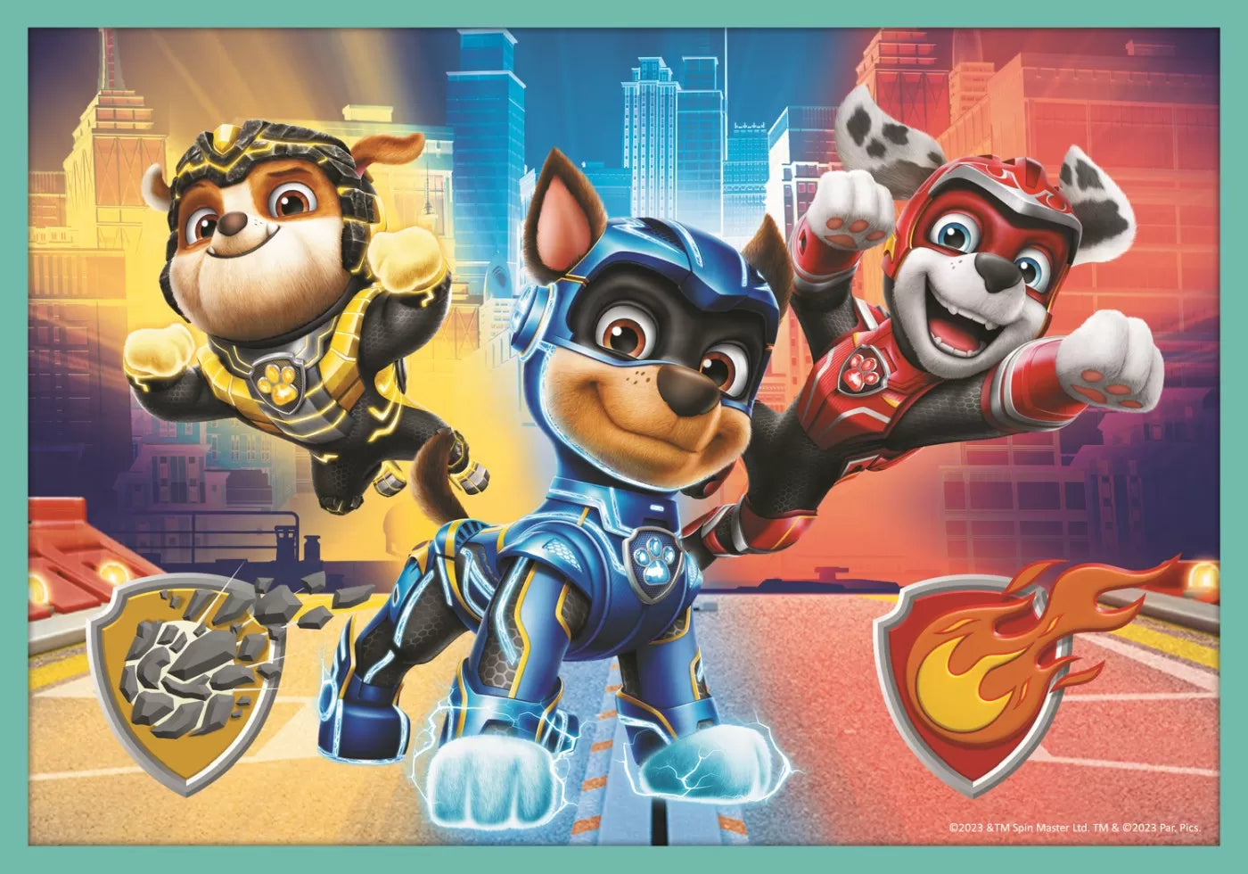 Puzzle trefl 10in1 patrula catelusilor echipa cateilor