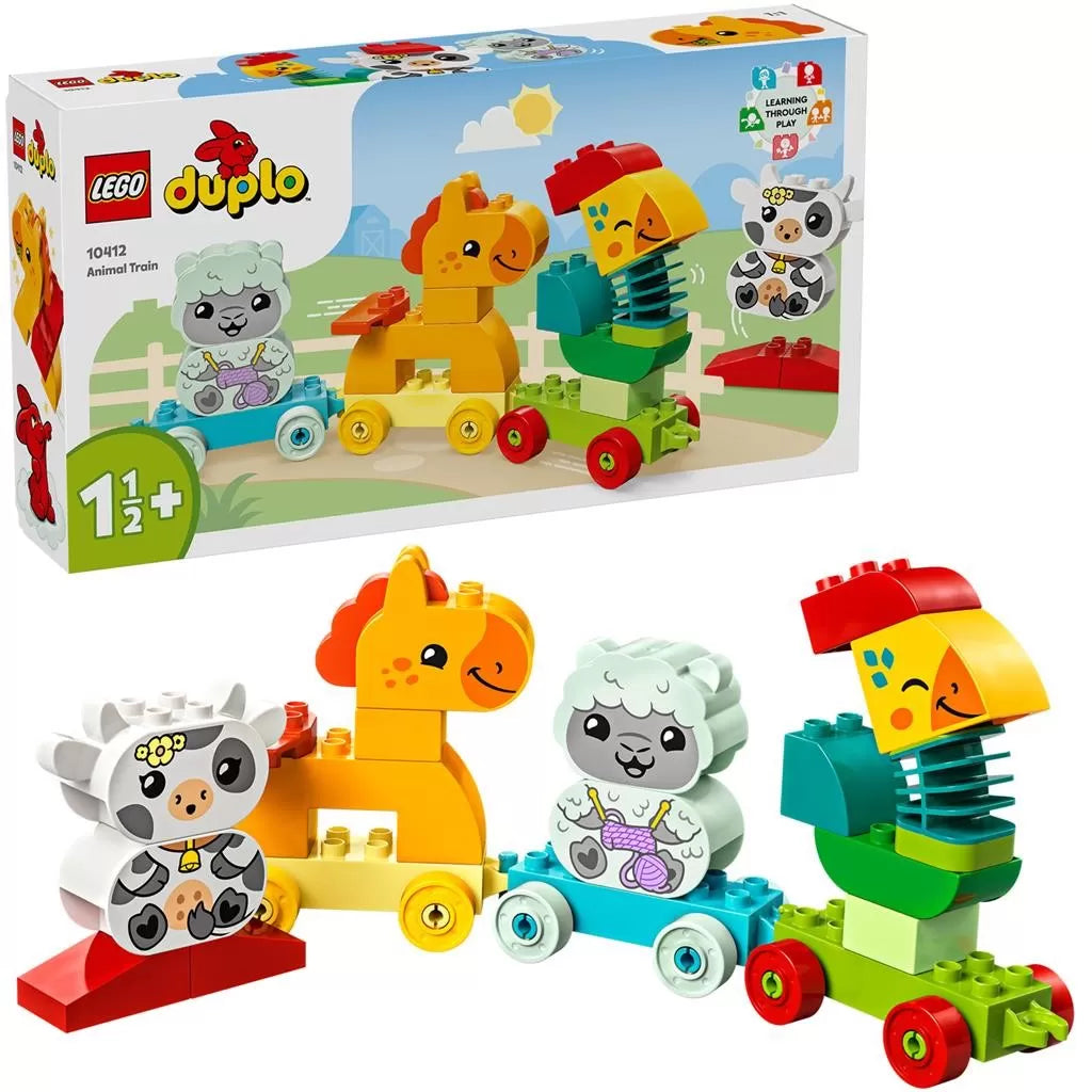 Lego duplo tren cu animale 10412
