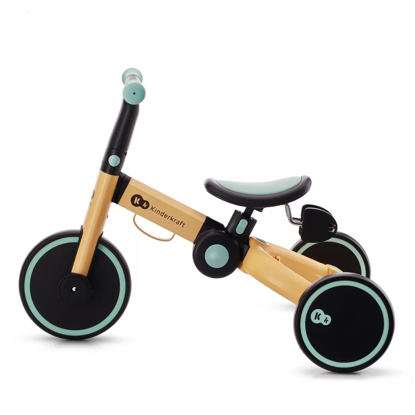 Kinderkraft 4trike futóbicikli/tricikli, napraforgókék