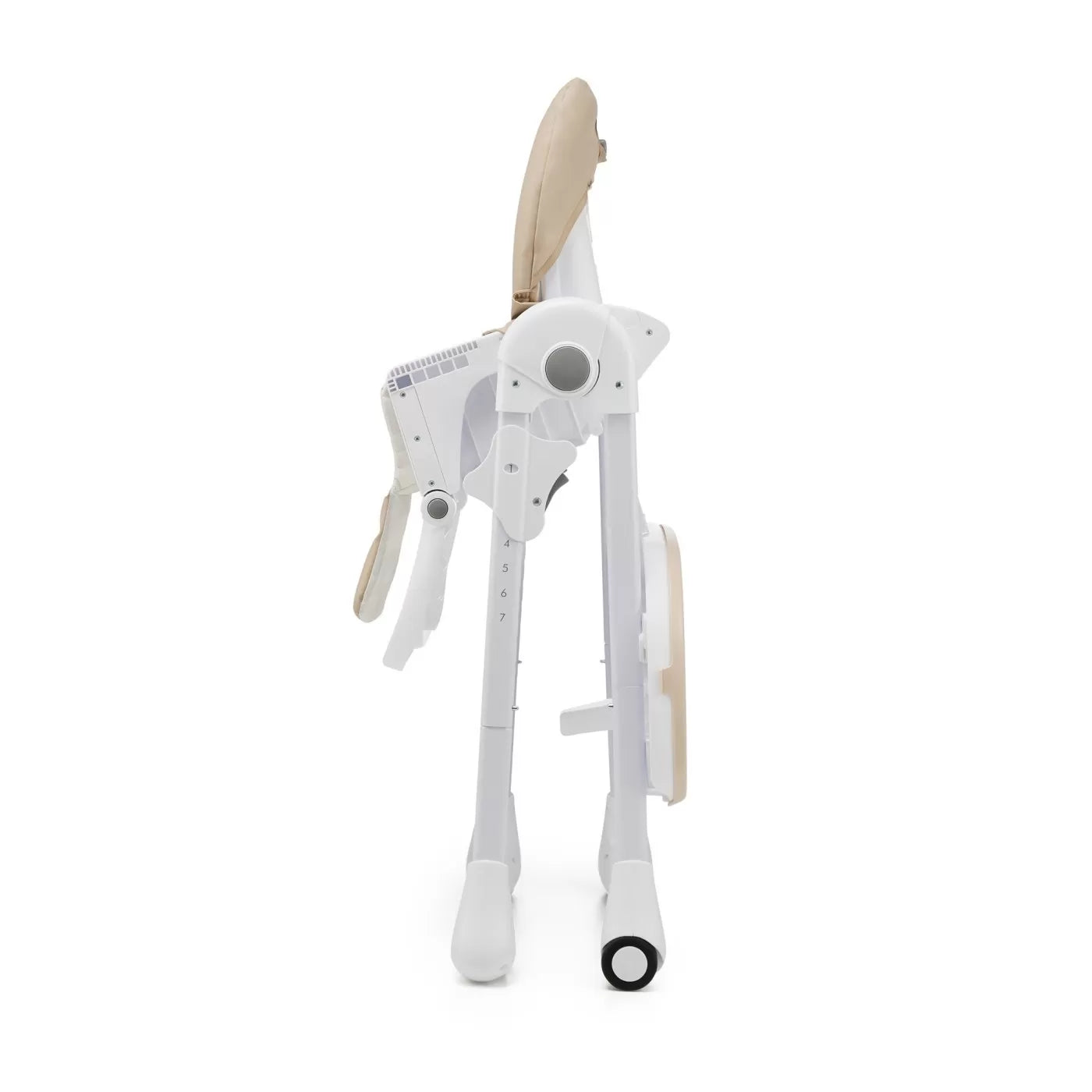 Scaun de masa kinderkraft tummie, pliabil, beige