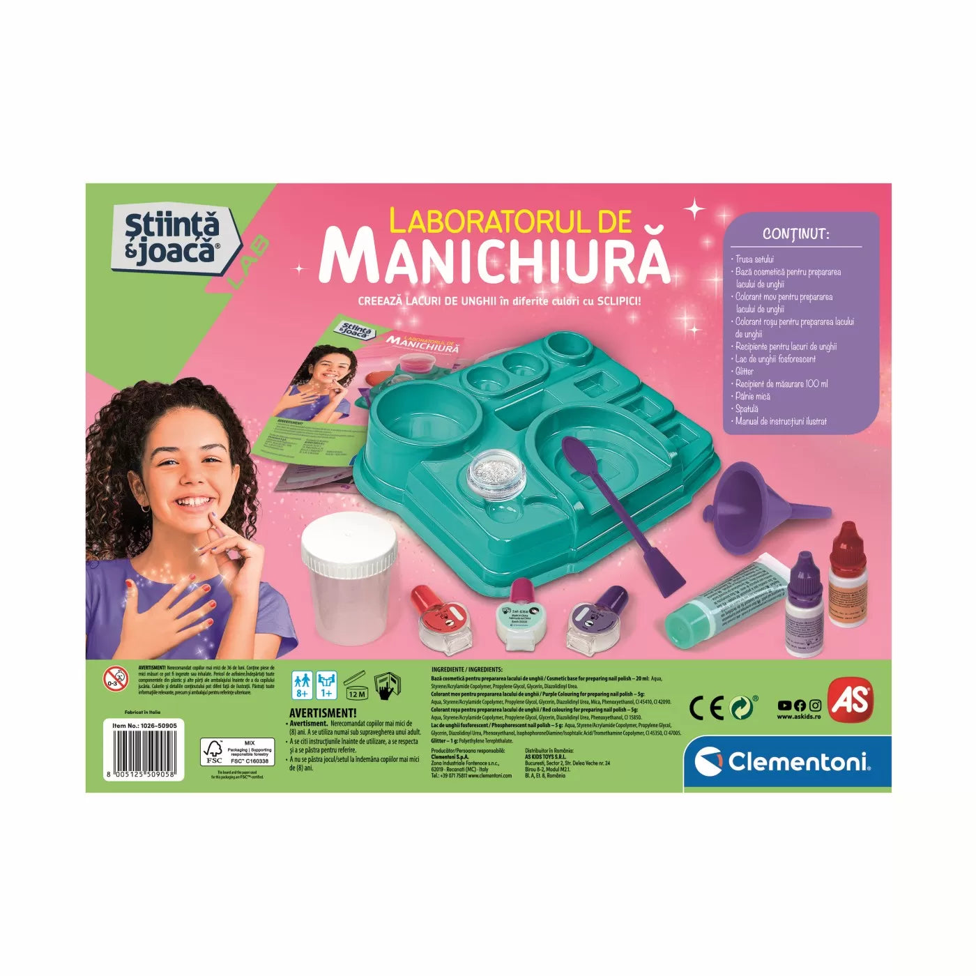 Stiinta si joaca laboratorul de manichiura