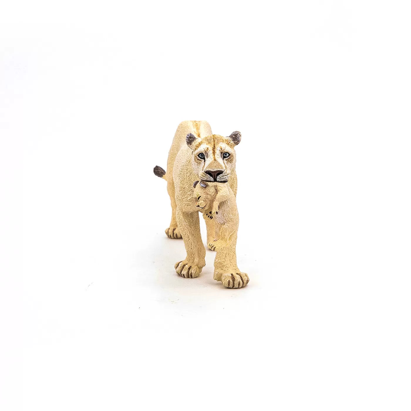 Papo figurina leoaica alba cu pui