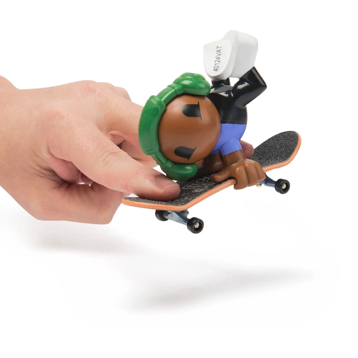 Tech dech sk8 crew pachet placa si figurina 9.6cm casti verzi