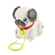 Fisher price jucarie de tras interactiva catel cu miscari si sunete