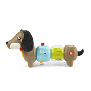 Fisher price jucarie catelus de activitate pentru bebelusi click and spin