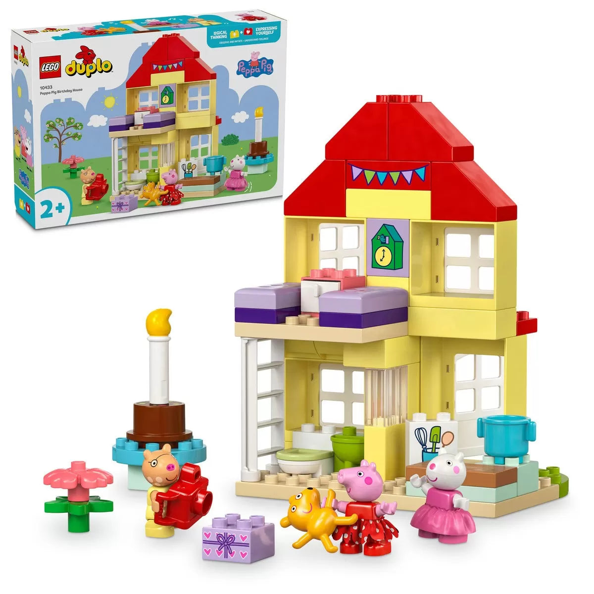 Lego Duplo Peppa malac születésnapi ház 10433