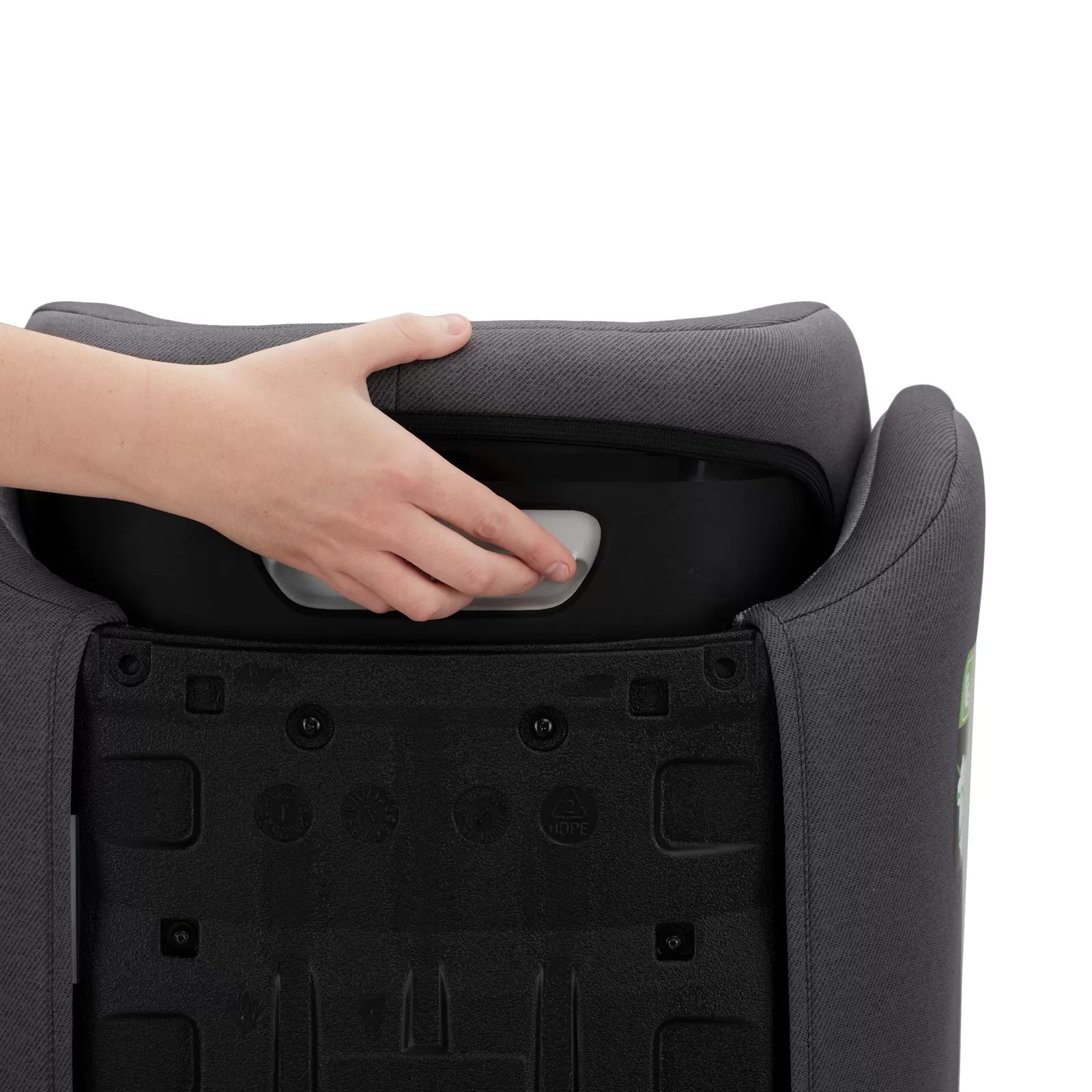 Scaun auto kinderkraft junior fix2 i-size, 100-150 cm, rocket grey