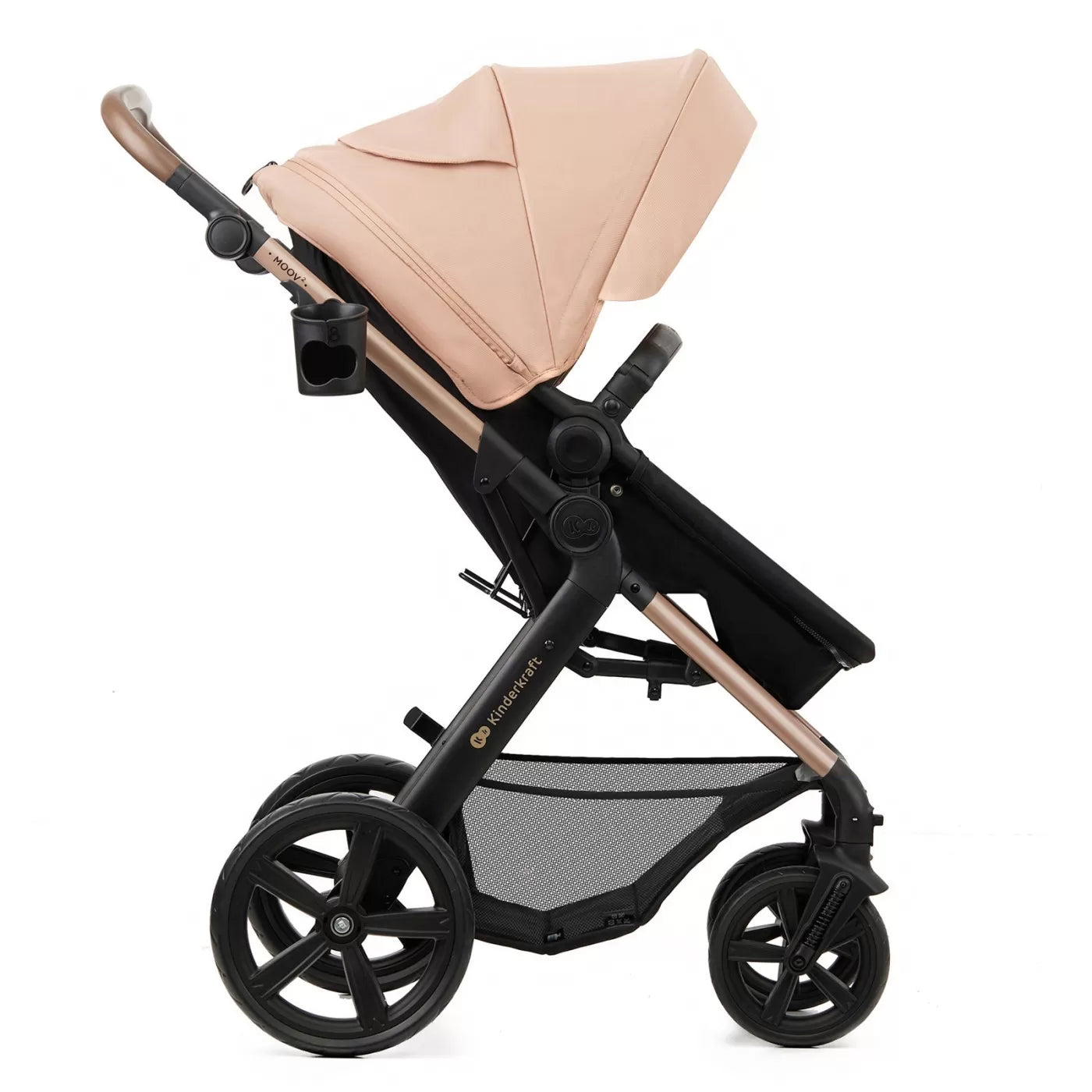 Carucior 3 in 1 kinderkraft moov 2, sand beige