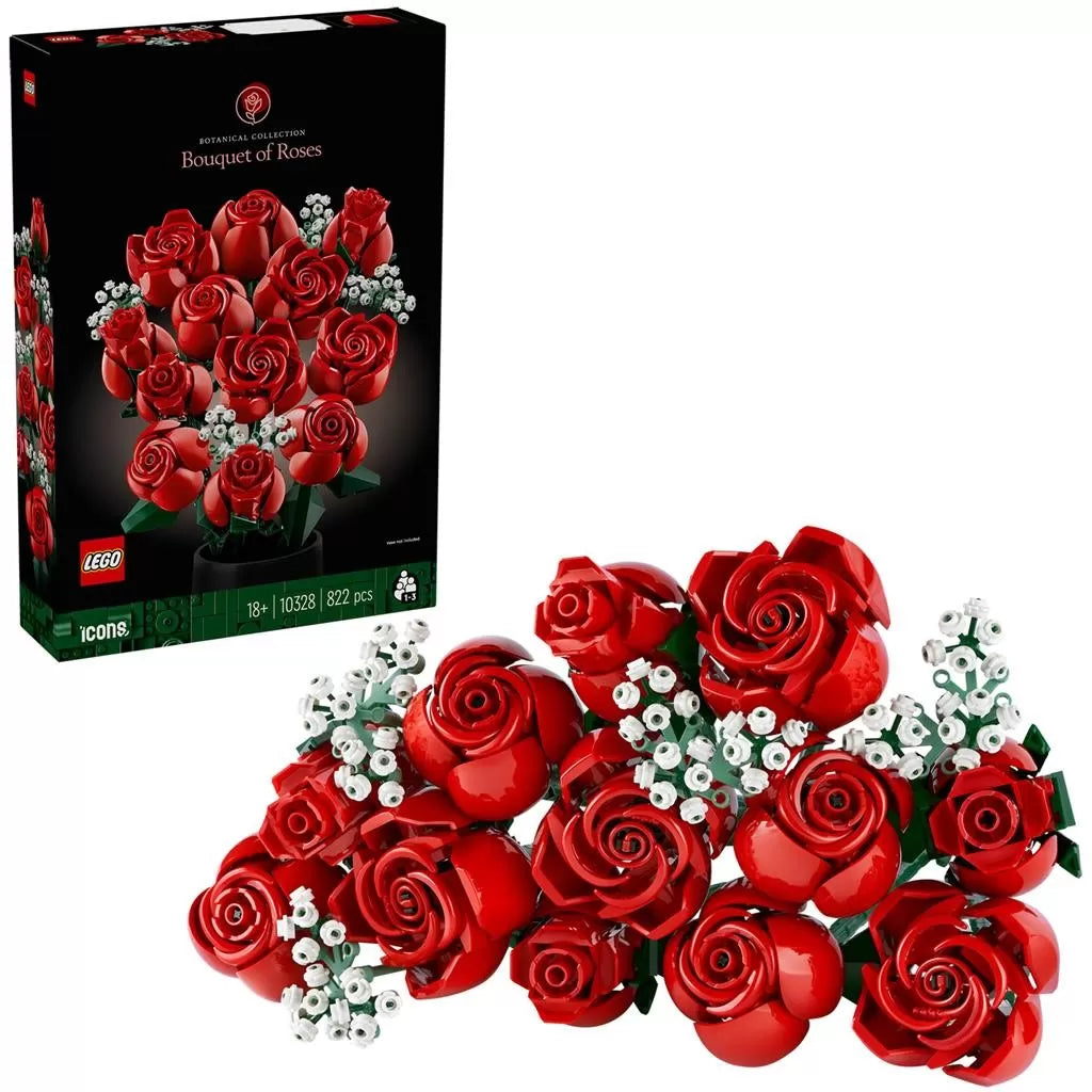 Lego ikonok rózsacsokor 10328