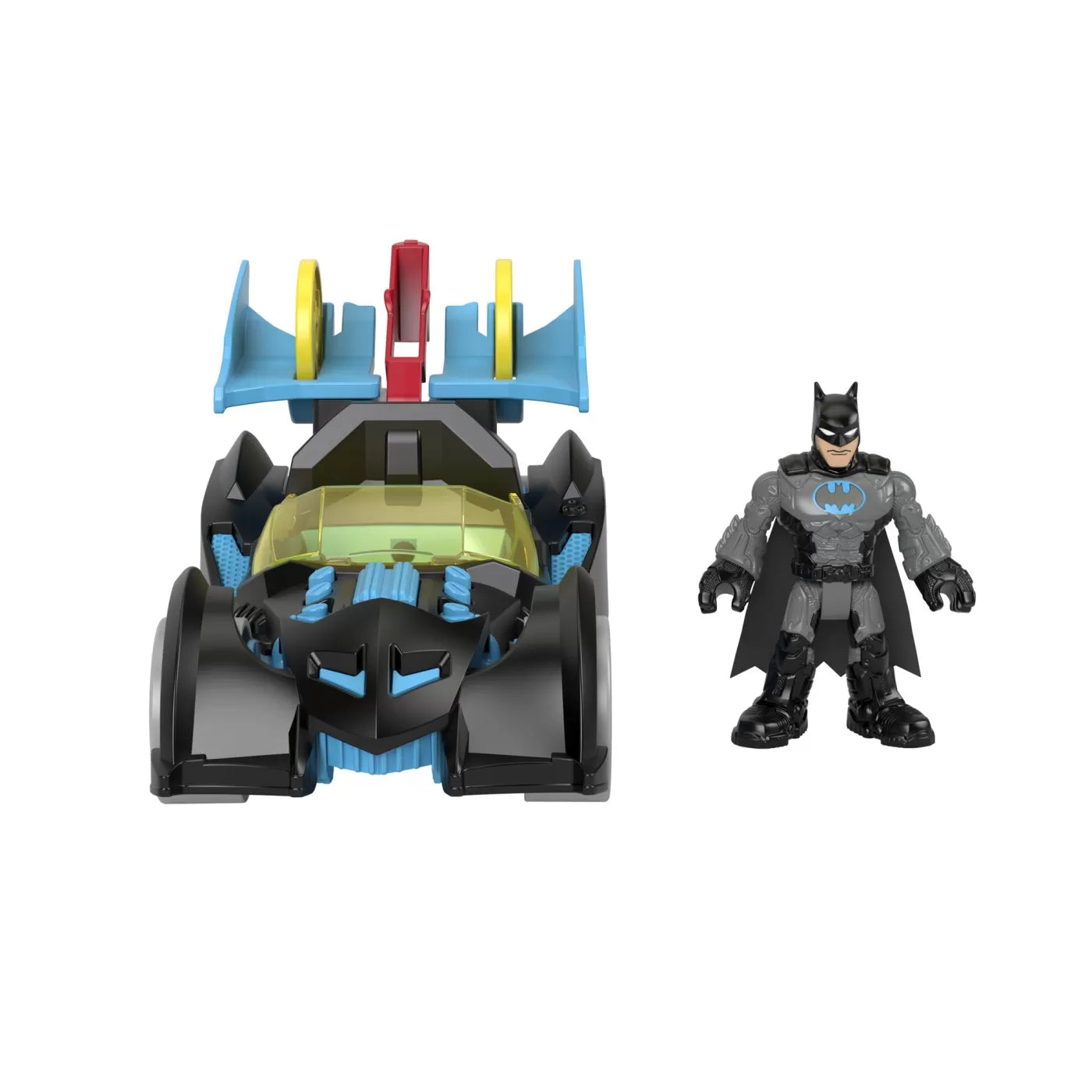 Fisher-Price Imaginext DC Super Friends jármű Batman figurával szürke öltönyben