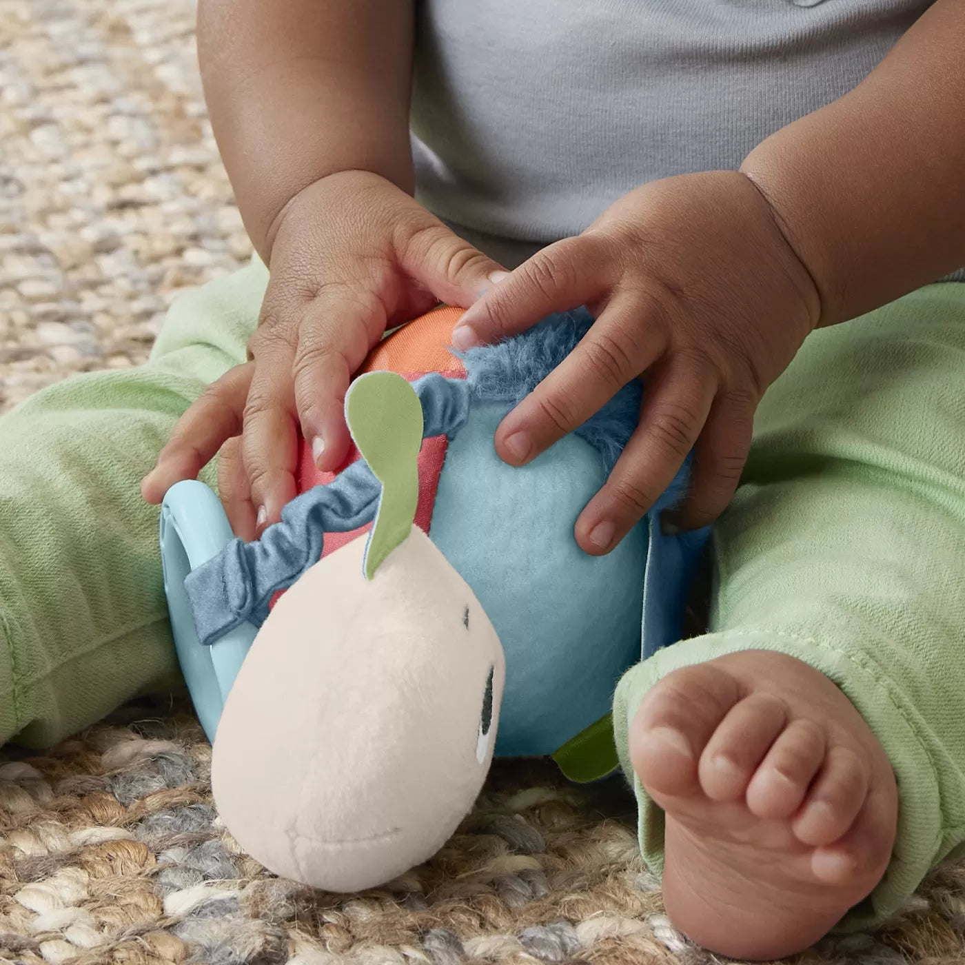 Fisher price planet friends jucarie de agatat broscuta testoasa