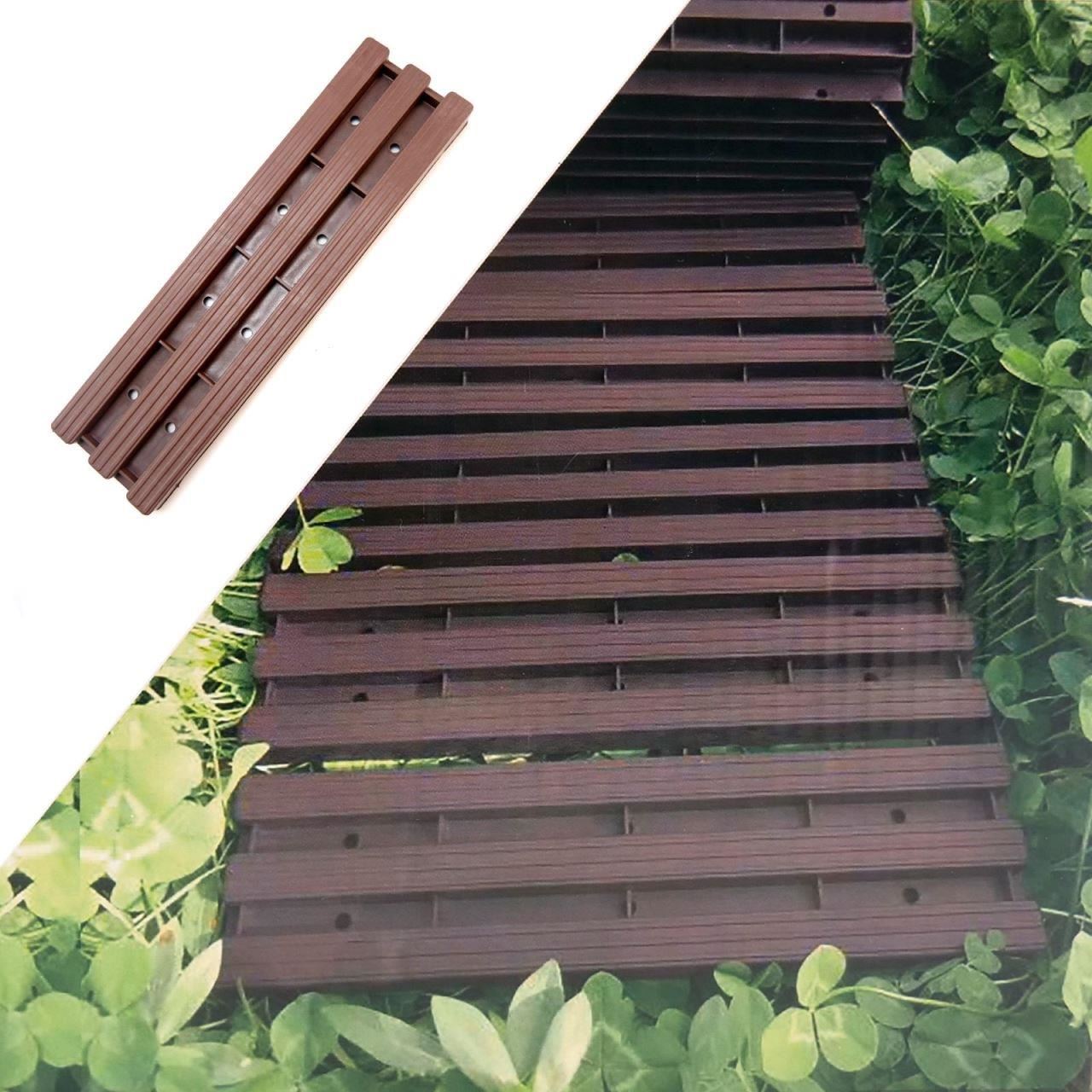 Kerti ösvény, polipropilén, 30x8,5 cm, 140 cm